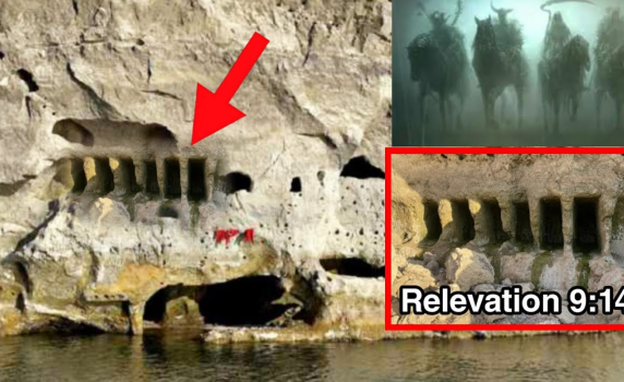 Река Ефрат пресъхва, разкри се мистериозен тунел