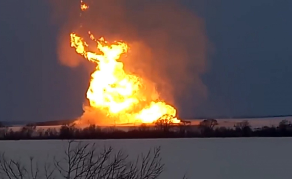 Взриви се газопровод в Литва, евакуираха цяло село