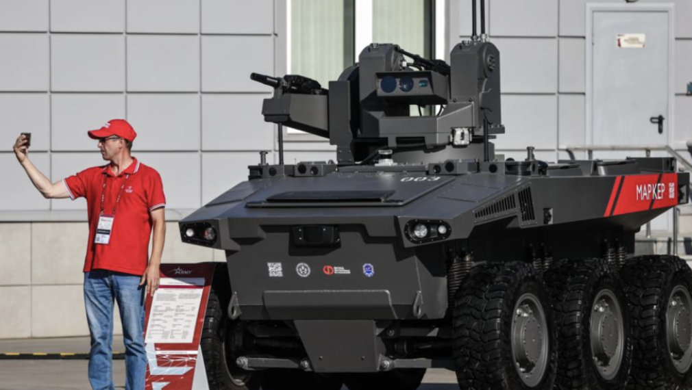 Рогозин: Бойният робот "Маркер" ще бъде тестван в Донбас