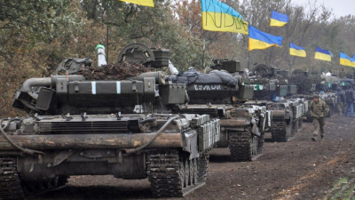 Продължавайки да напомпва оръжие в Украйна Западът се опитва да
