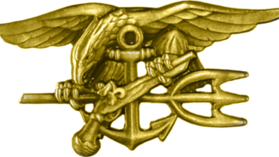 Емблема на елитната част на Морските тюлени към ВМС на