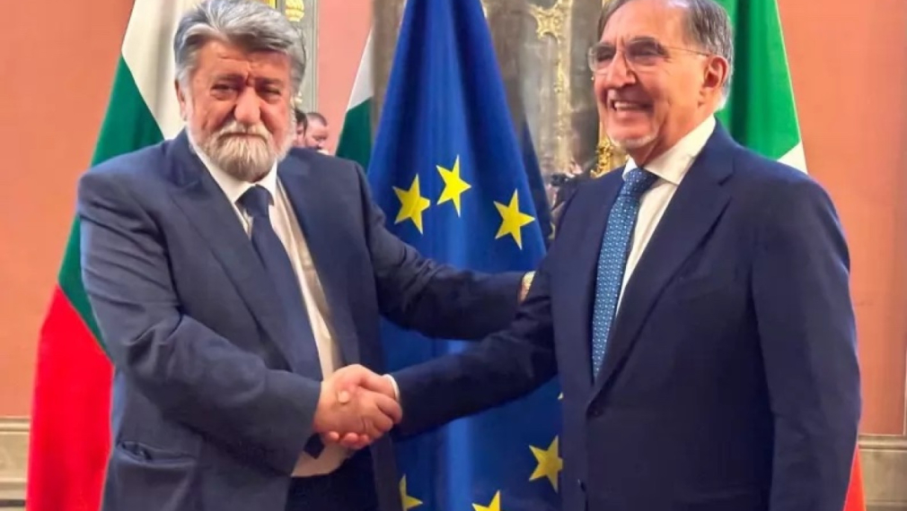 Шефът на Сената на Италия към Вежди Рашидов: Подкрепяме България за Шенген