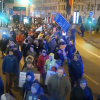 Масова демонстрация в Мюнхен срещу германски танкове за Украйна