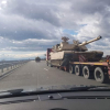 Американски танкове Аbrams на АМ "Тракия" (видео, снимки)