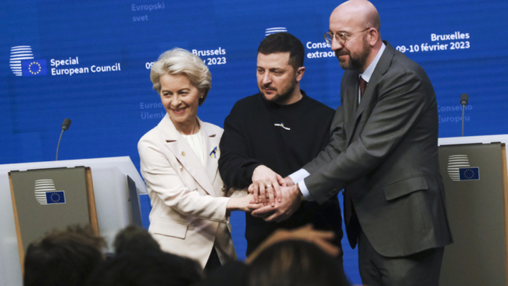 ЕС изрази твърда подкрепа за Зеленски и Украйна