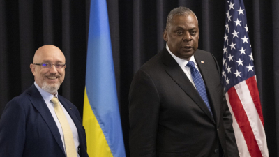 Министрите на отбраната на Украйна и САЩ Олексий Резников и Лойд
