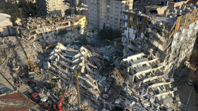 Общият брой на хората загинали при разрушителното земетресение в Турция