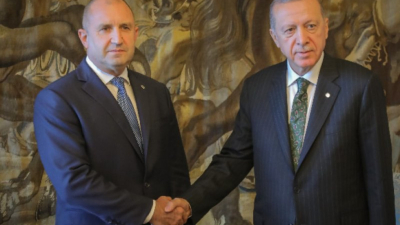 Архивна снимка на среща на Румен Радев с Реджеп Ердоган