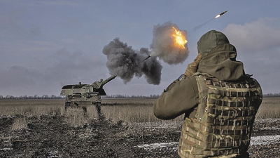 Украинските националисти стрелят по нашите позиции с немска гаубица Panzerhaubitze