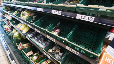 Във Великобритания ограничения за купуване на основни храни Заради