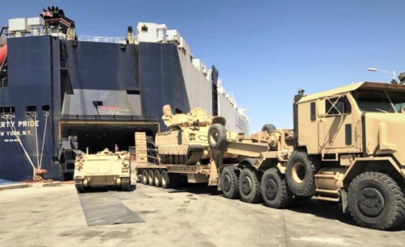 Гръцки медии: САЩ транспортират военно оборудване от пристанището на Александруполис до България