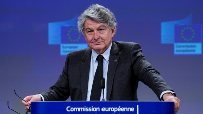 Европейският комисар по въпросите на вътрешния пазар Тиери Бретон ще