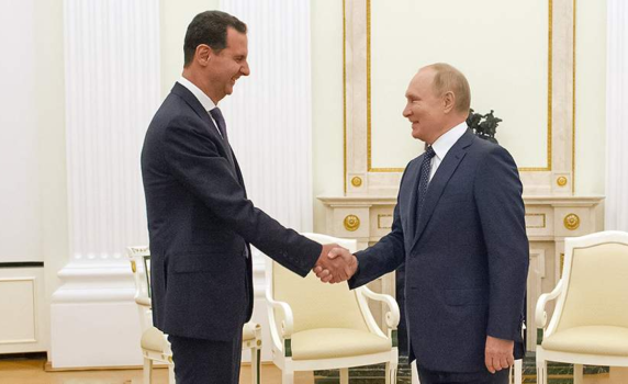 На среща с Путин сирийският президент Башар Асад подкрепи руската специална операция в Донбас