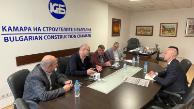 Следвайте Гласове в ТелеграмПредставители на Камарата на строителите в България и