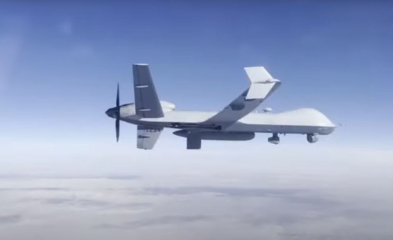 Руски военни са открили падналия американския дрон в близост до разклонение на "Южен поток"
