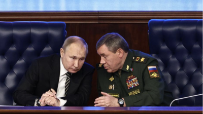 Руският президент Владимир Путин посети командния пункт на специалната военна