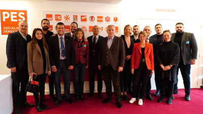 Отстранени от БСП социалисти, начело с Петър Витанов, се срещнаха с водещи европейски политици в Брюксел