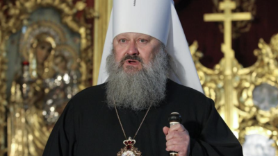 Настоятелят на Киево Печорската лавра митрополит Павел за когото Службата за