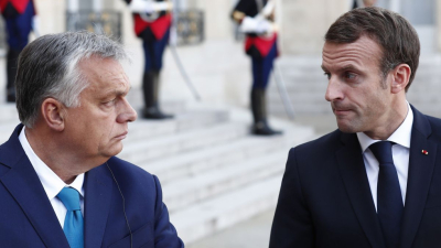 Унгарският премиер Виктор Орбан изрази подкрепа за френския президент Еманюел