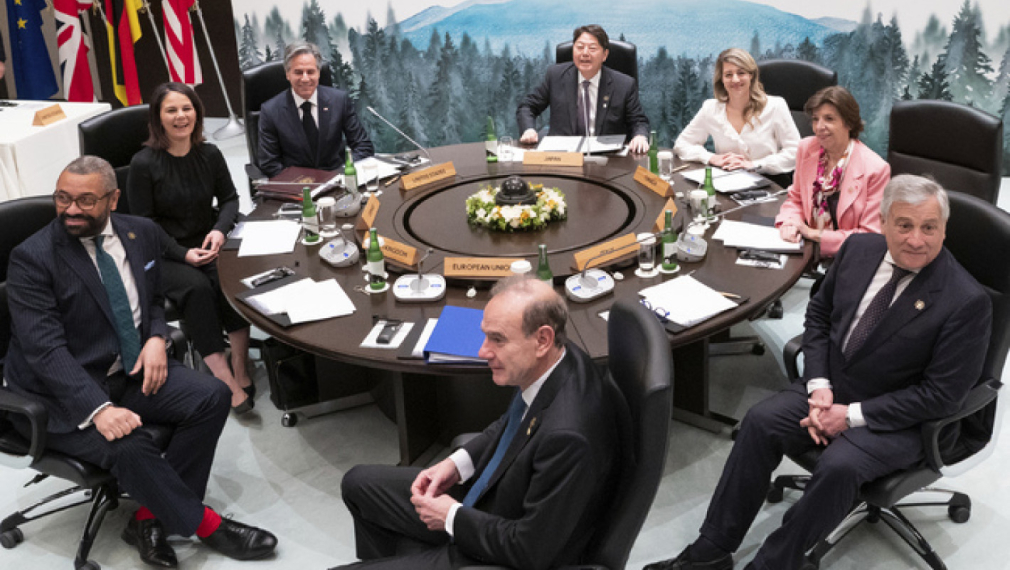 Външните министри на страните от Г-7 осъдиха руската безотговорна ядрена