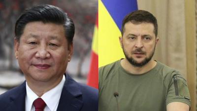 Украинският президент Володимир Зеленски проведе телефонен разговор с китайския президент