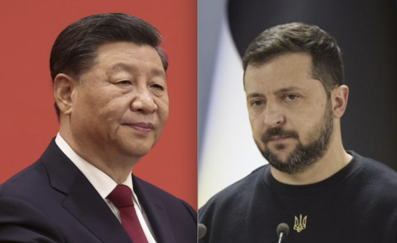 Зеленски говори със Си Цзинпин по телефона за първи път от началото на войната