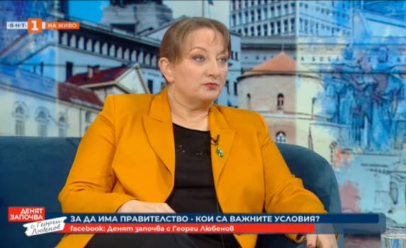 Деница Сачева: С 39 депутати ПП не може да диктува условия, правила, програми и кабинети