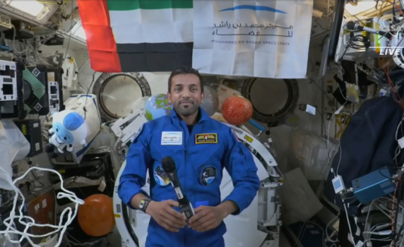Султан ал Неяди е първият арабски астронавт, излязъл в открития космос