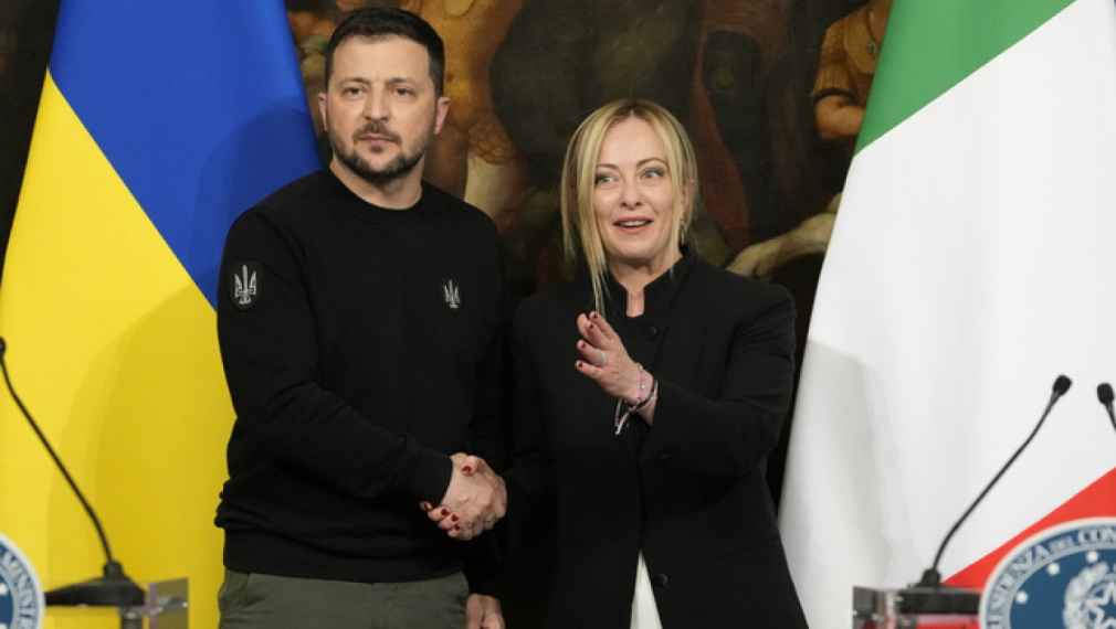 Мелони каза на Зеленски, че Италия залага на победата на Украйна