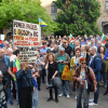 Протестиращи срещу Радев: Искаме насилие и български Майдан