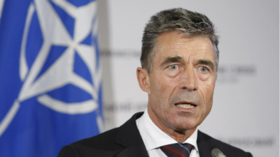 Бившият генерален секретар на НАТО 2009 2014 г Андерс Фог Расмусен