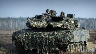 Киев обяви че е загубил танк Леопард 2 и няколко