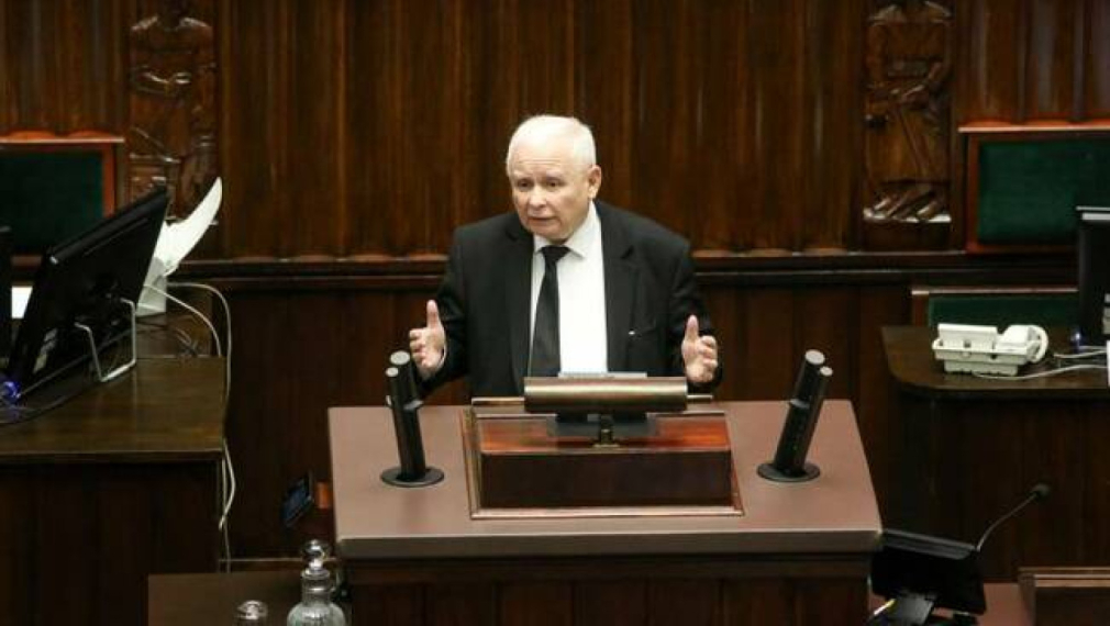 Лидерът на управляващата партия в Полша Право и справедливост“ каза,