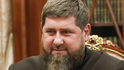 Чеченски бойци са били разположени в граничещата с Украйна руска