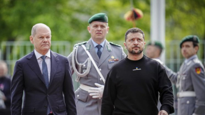 Посещението на украинския президент Володимир Зеленски в Берлин през май