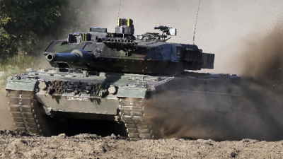 Руски войник унищожил в Украйна танк Леопард германско производство получи