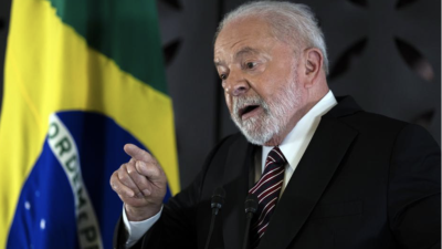 Бразилският президент Луиз Инасио Лула да Силва заяви в края
