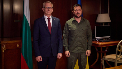 Лидерите на Украйна и България са обсъдили сътрудничеството на своите