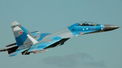 Руски самолет Су 30 съпроводи американски боен дрон Ем Кю 9 Ей