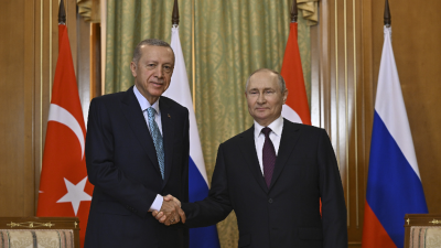 Следвайте Гласове в ТелеграмРуският президент Владимир Путин приветства днес турския държавен