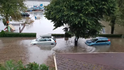 Снимка Meteo BalkansОбилните валежи от последните часове са предизвикали наводнения