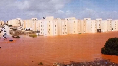 Броят на загиналите в крайбрежния град Дерна в Либия нарасна