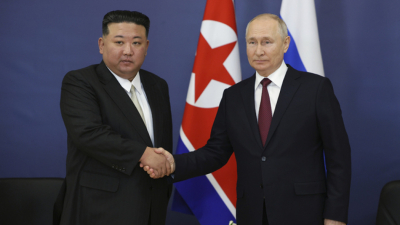 По време на официалното си посещение в Русия севернокорейският лидер