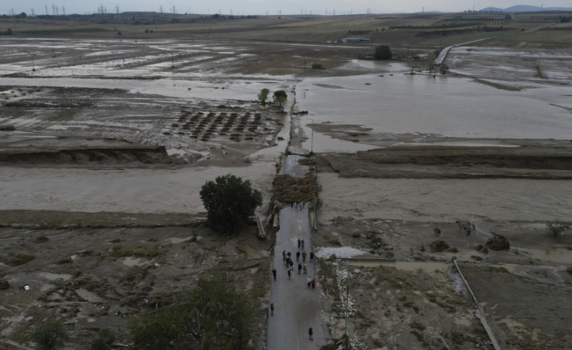 Ново бедствие в Гърция - потоп във Волос и Евбея