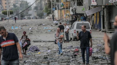 Снимка Ал ДжазираНай малко 60 от палестинците пострадали при израелските атаки