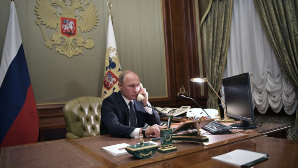Руският президент Владимир Путин обсъди палестинско-израелския конфликт в телефонни разговори