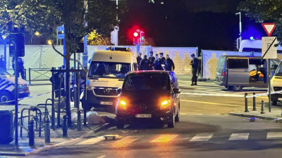 Двама футболни фенове са убити при стрелба в Белгия По първоначална