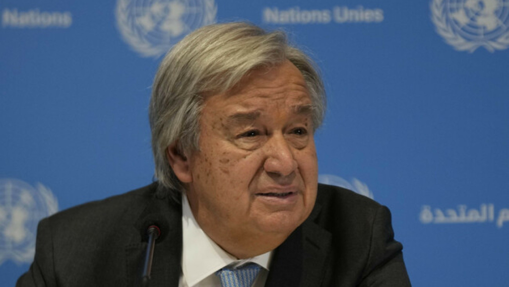 Генералният секретар Антонио Гутериш на ООН каза, че е ужасен