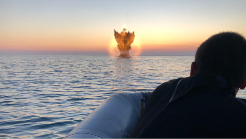 ВМС: В Черно море се откриват само морски мини с малък заряд