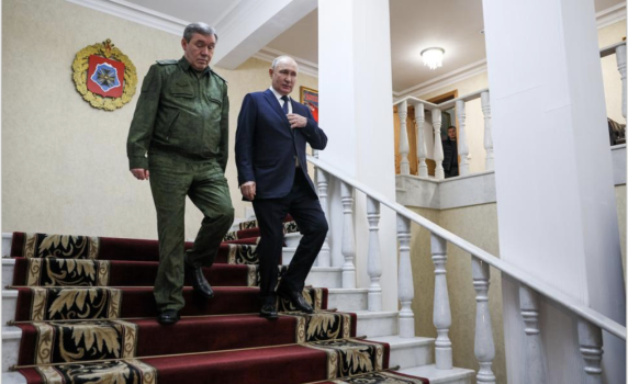 Путин посети щаба на руските въоръжени сили в Ростов на Дон